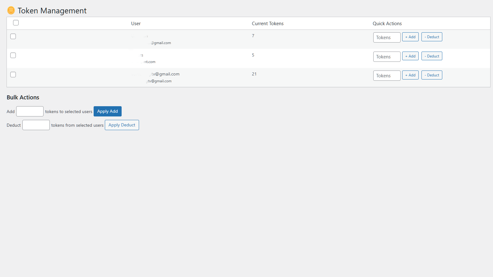 Token Management